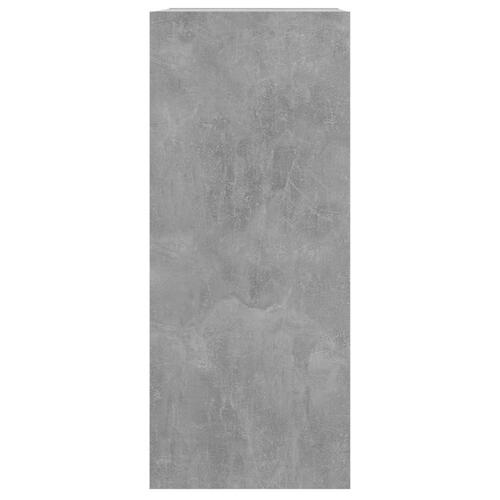 Bogreol/rumdeler 40x30x72 cm betongrå