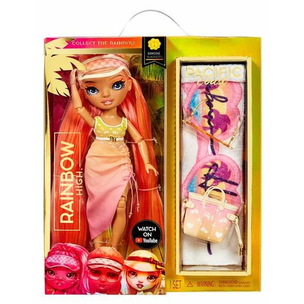Dukke Rainbow High Pacific Coast Fashion Simone Summers 30,5 cm