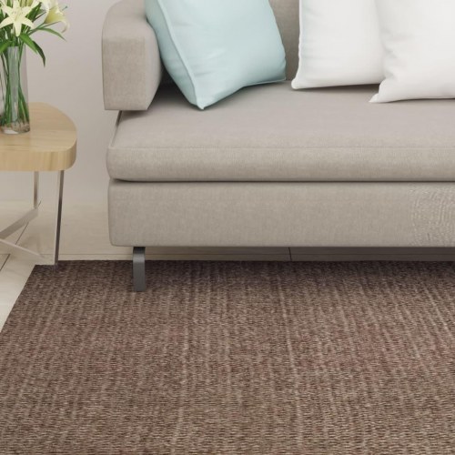 Gulvtæppe 80x100 cm naturlig sisal brun