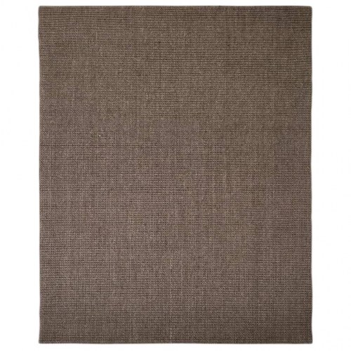 Gulvtæppe 80x100 cm naturlig sisal brun