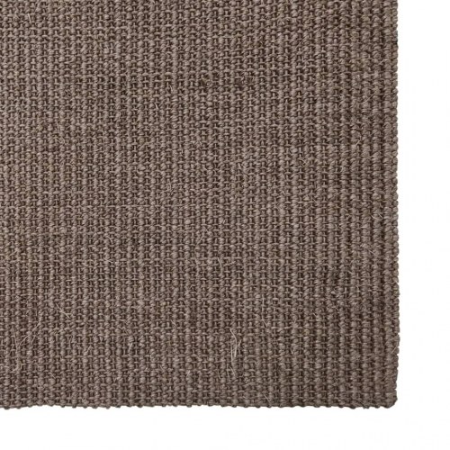 Gulvtæppe 80x100 cm naturlig sisal brun