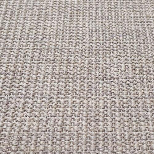 Gulvtæppe 66x300 cm naturlig sisal sandfarvet