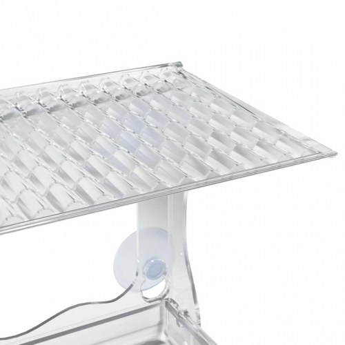 Foderautomater til vindue 2 stk. 30x12x15 cm akryl