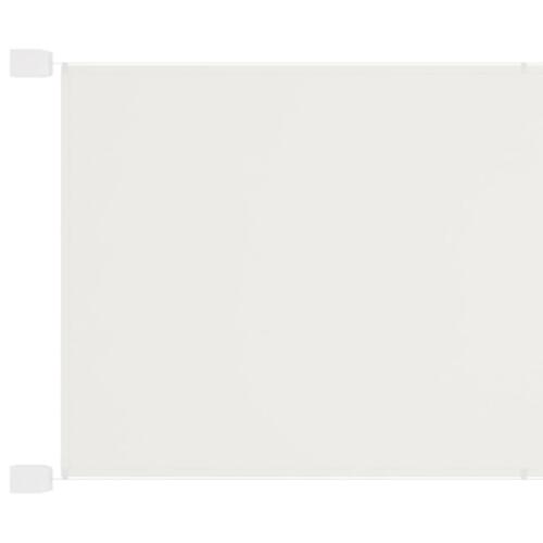 Lodret markise 140x270 cm oxfordstof hvid
