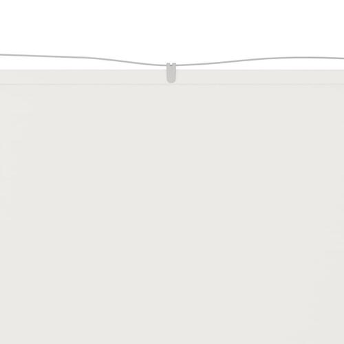 Lodret markise 140x270 cm oxfordstof hvid