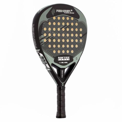 Padel bat Ranger Jim Sports 13891 Grå 38 mm