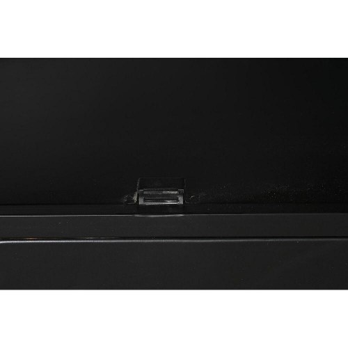 Skænk i metal og mangotræ - brun/sort 160 × 40 × 90 cm