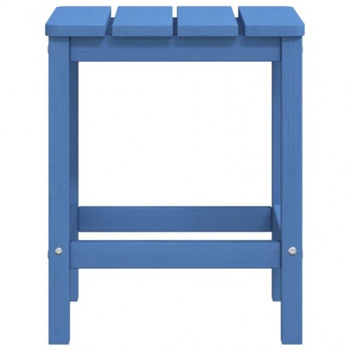 Adirondack-stole med bord HDPE akvamarinblå