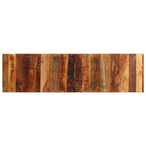 Tv-bord 110x30x40 cm massivt genbrugstræ