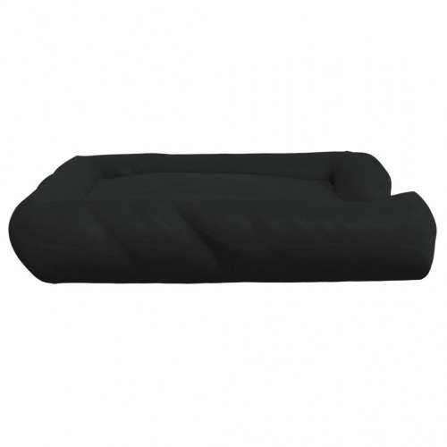 Hundeseng med puder 115x100x20 cm oxfordstof sort