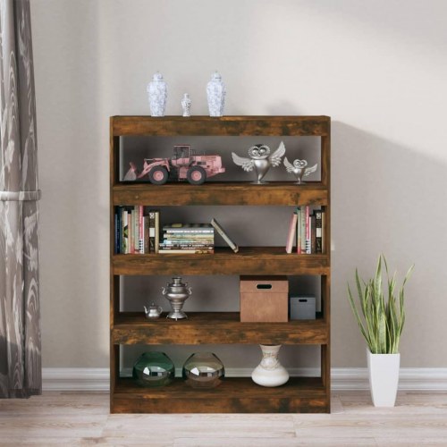 Bogreol/rumdeler 100x30x135 cm sonoma-eg