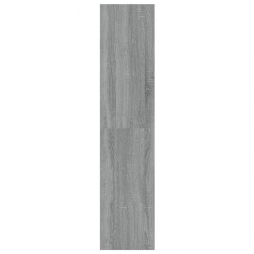 Bogreol/rumdeler 100 x 30 x 135 cm - grå sonoma-eg