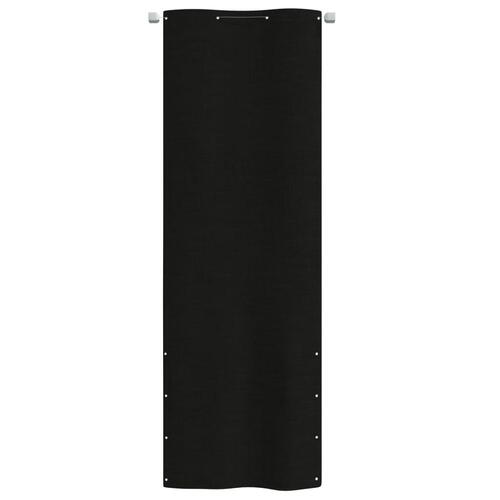 Altanafskærmning 80x240 cm oxfordstof sort