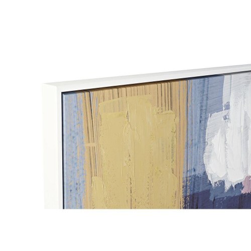 Lærredsmaleri - moderne, blå/grå/guld, 103,5 × 4,5 × 144 cm