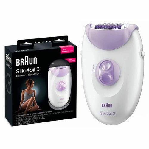 Elektrisk hårfjerner Braun Silk-épil 3 Violet (OUTLET A)
