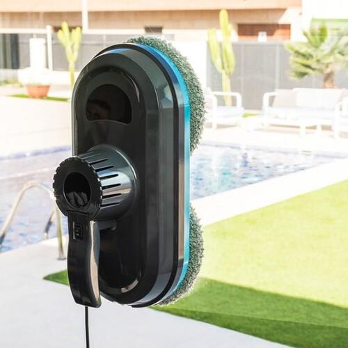 Glasrengøring Smart Robot Cecoclean WinRobot 5031 80W Blå Sort