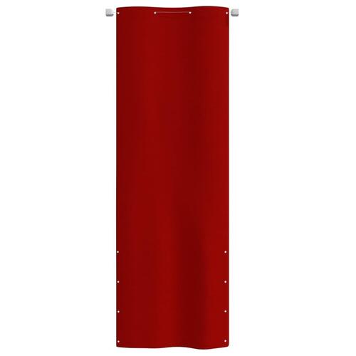 Altanafskærmning 80x240 cm oxfordstof rød
