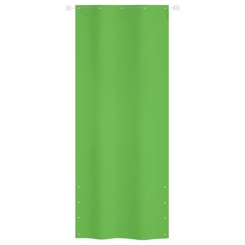 Altanafskærmning 100x240 cm oxfordstof lysegrøn