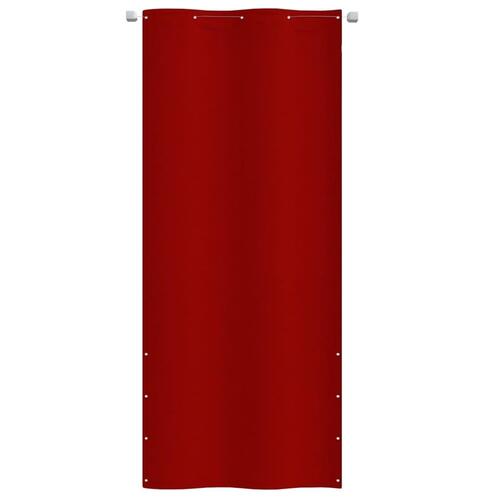 Altanafskærmning 100x240 cm oxfordstof rød