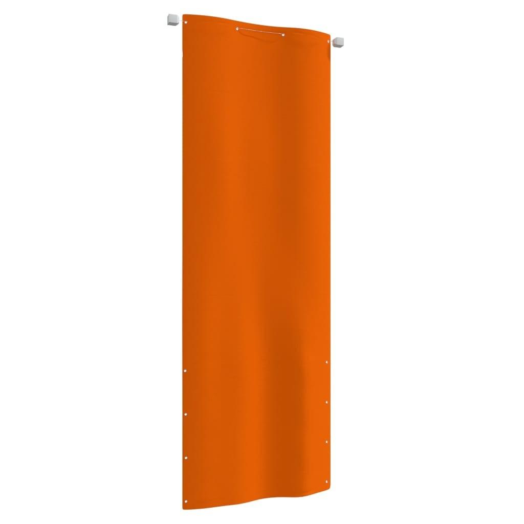Altanafskærmning 80x240 cm oxfordstof orange