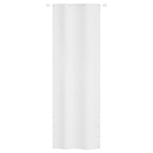 Altanafskærmning 80x240 cm oxfordstof hvid