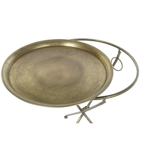 Sofabord Gylden Kobber (47,5 x 47,5 x 64,5 cm)