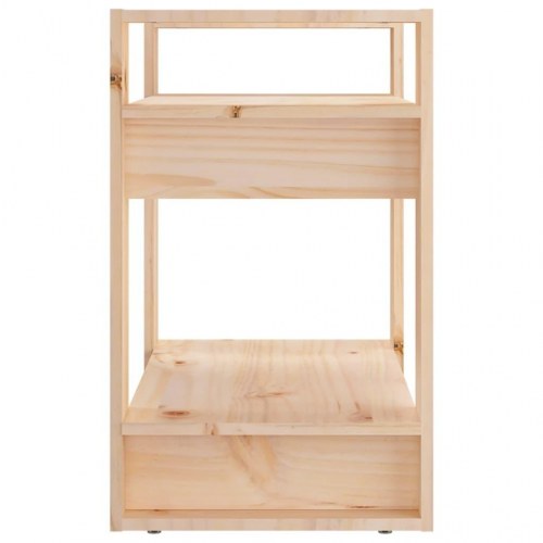 Bogreol/rumdeler 60 × 35 × 57 cm i massivt fyrretræ
