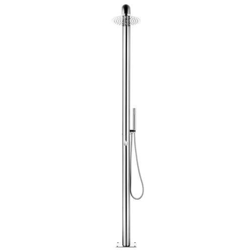 Havebruser 225 cm rustfrit stål