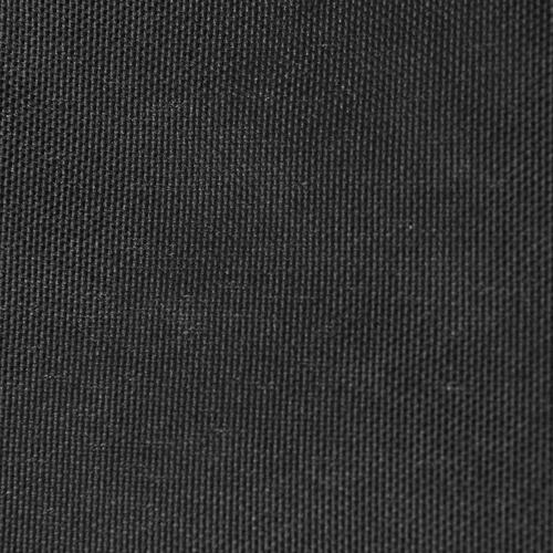 Solsejl Oxfordstof rektangulær 2 x 4 m antracitgrå