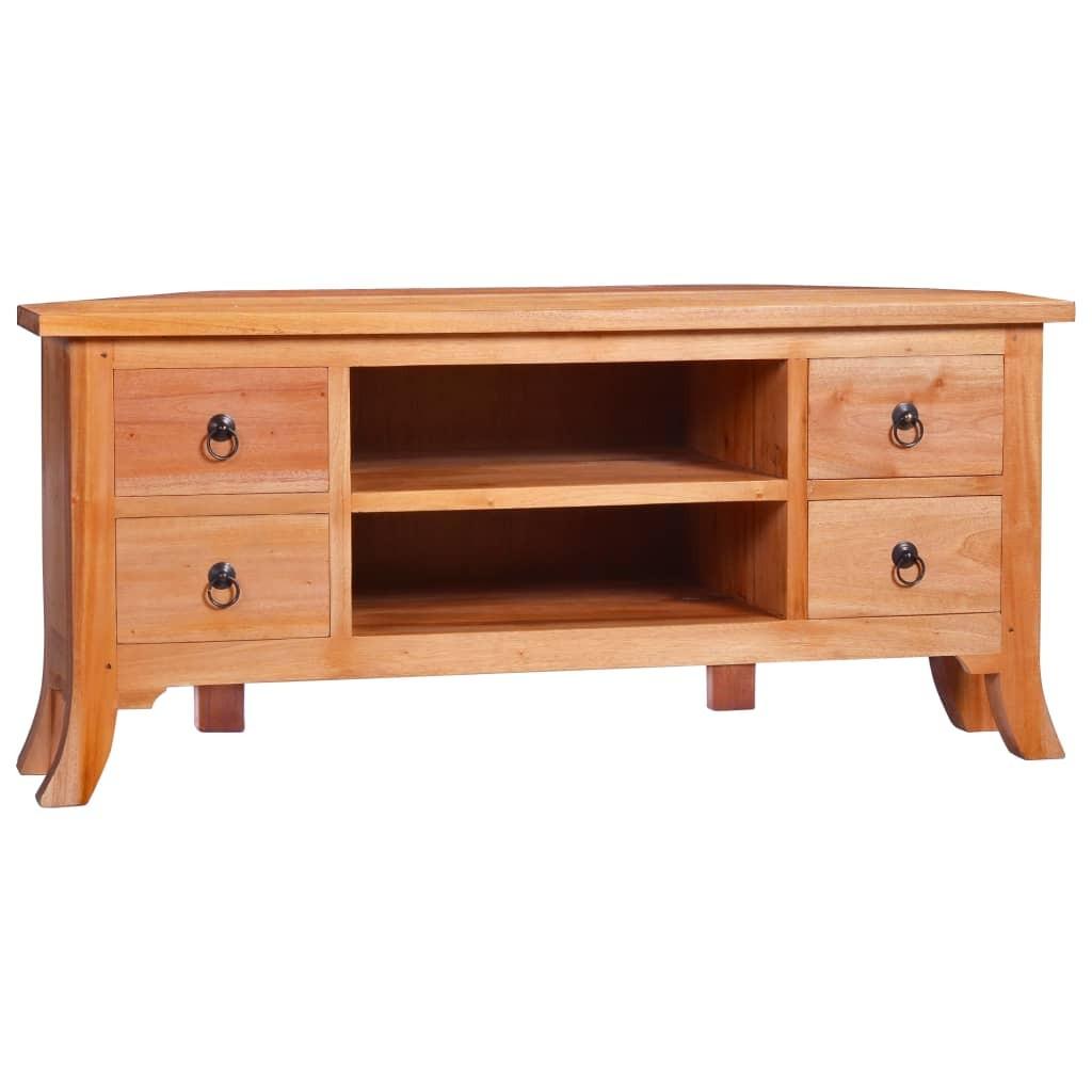 Tv-bord 100x40x45 cm massivt mahognitræ