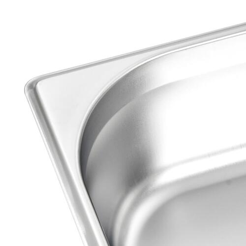 Gastronorm beholder 4 stk. GN 1/2 100 mm rustfrit stål