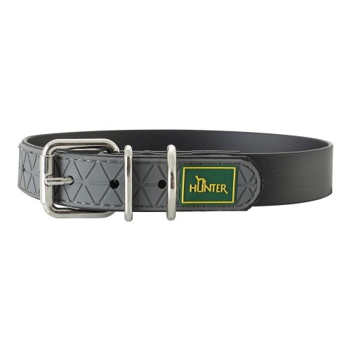 Hunter Hundehalsbånd Convenience - Sort, 38-46 cm