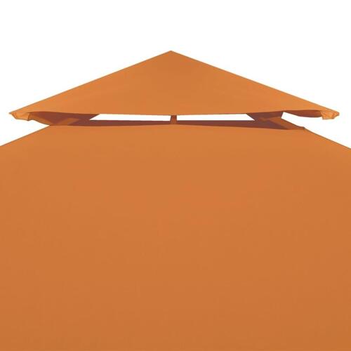 Baldakin til havepavillon 3x4 m 310 g/m² orange