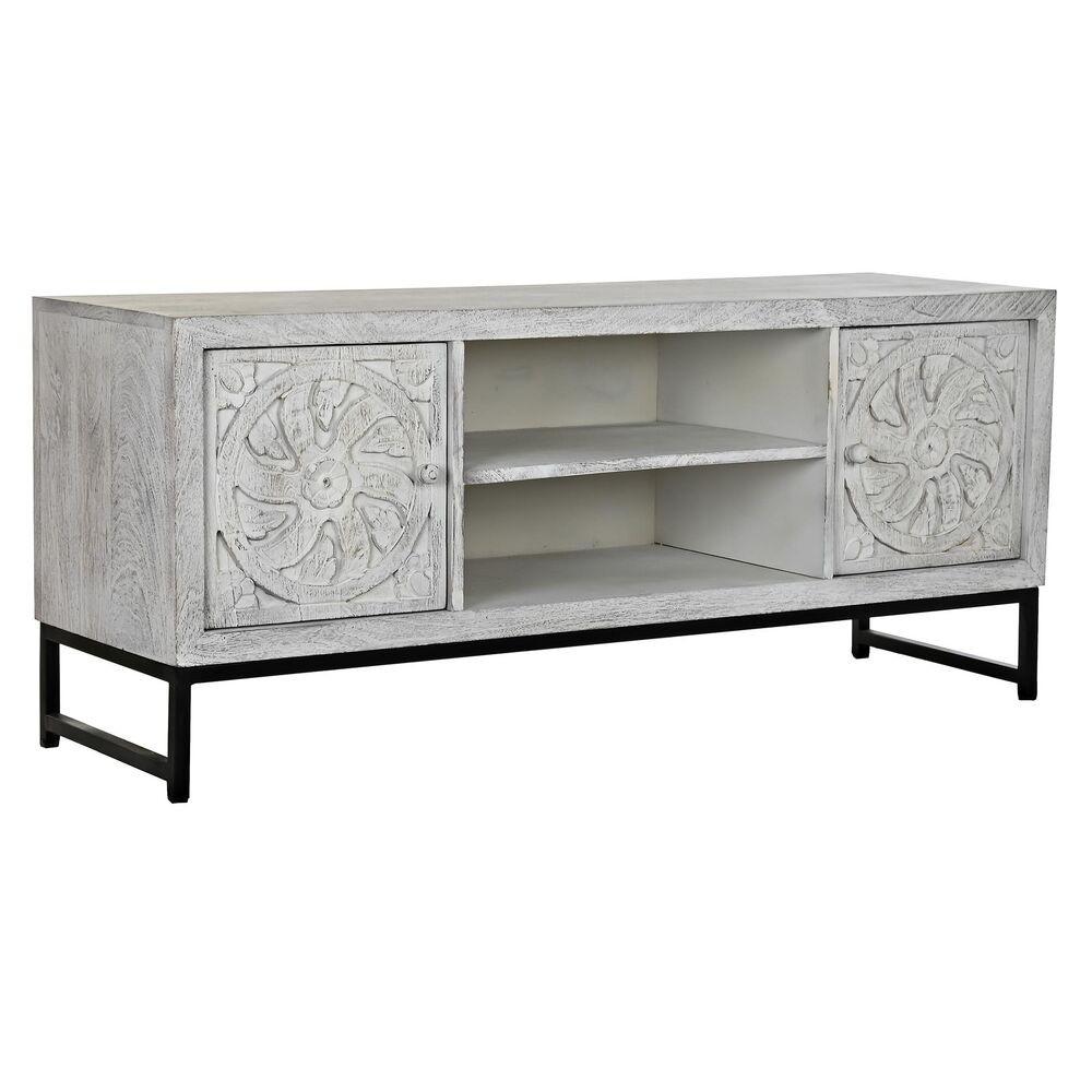 møbler Metal Mangotræ (130 x 40 x 55 cm)