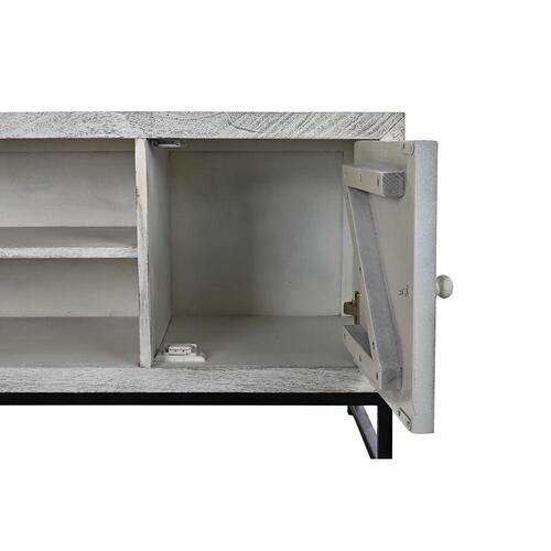 møbler Metal Mangotræ (130 x 40 x 55 cm)