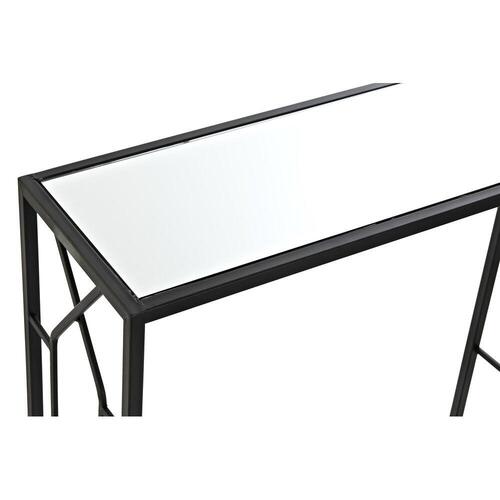 Konsol Sort Metal Krystal 82 x 32 x 76 cm