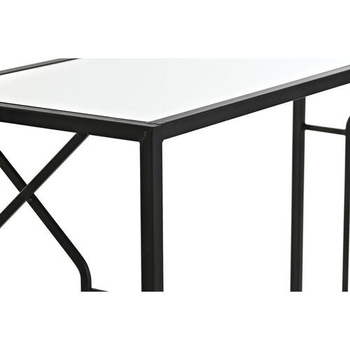 Konsol Sort Metal Krystal 82 x 32 x 76 cm
