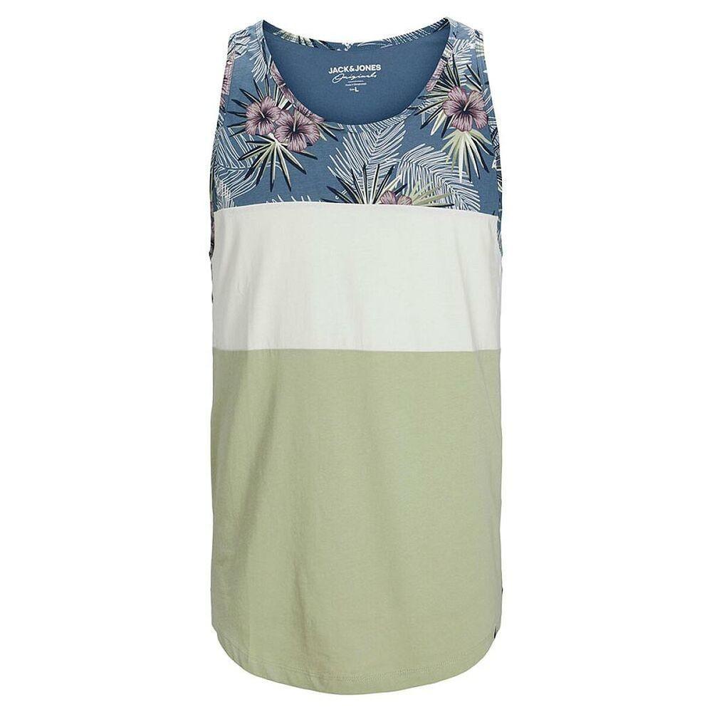 Børne Kortærmet Shirt Jorvenice Block Tank Top Jack & Jones 12210056 Blå