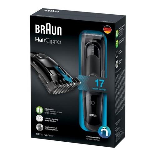 Skægtrimmer Braun HC5050 Sort (OUTLET A)