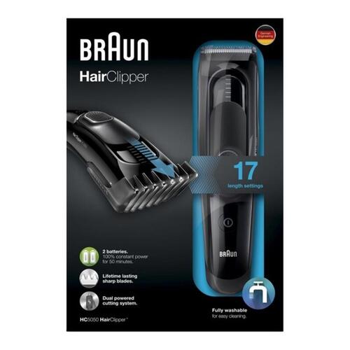 Skægtrimmer Braun HC5050 Sort (OUTLET A)
