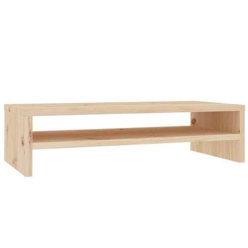 Skærmholder 50x24x13 cm massivt fyrretræ