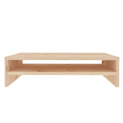 Skærmholder 50x24x13 cm massivt fyrretræ