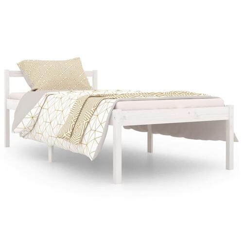 Seniorseng 90x190 cm enkeltseng massivt fyrretræ