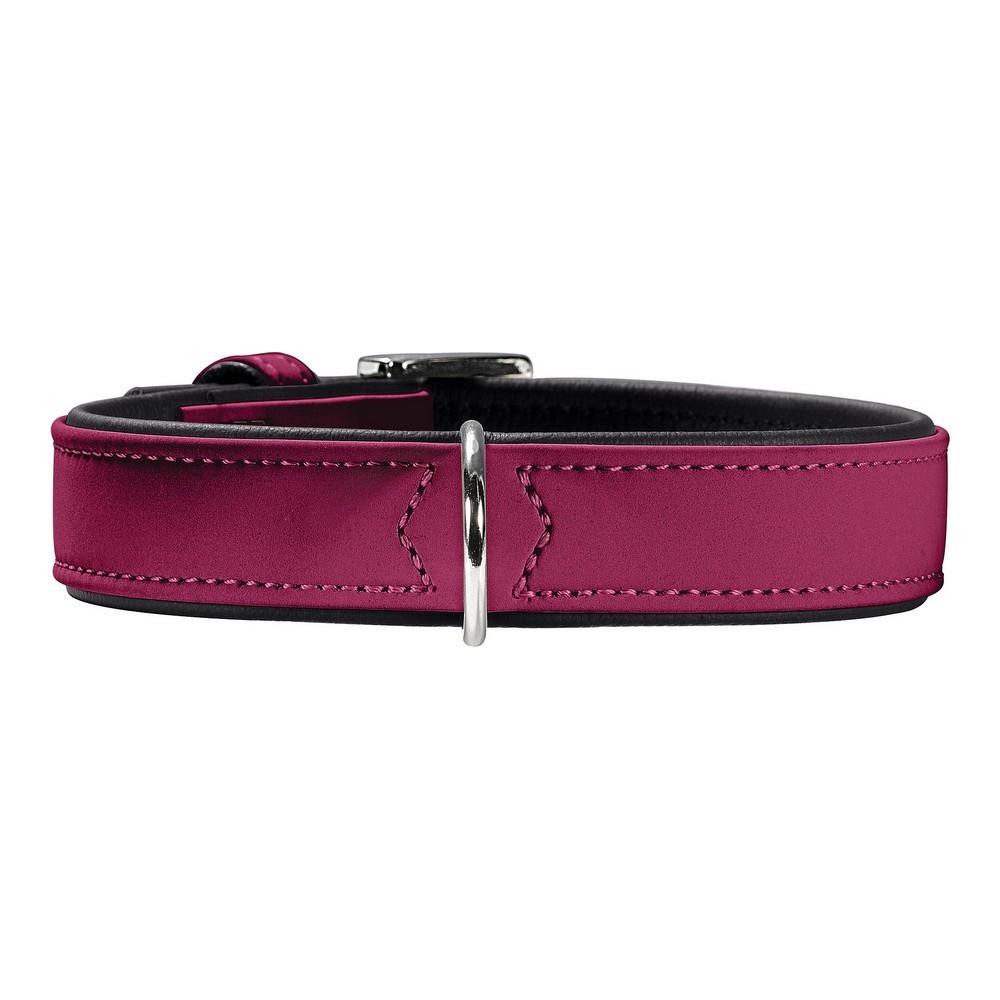 Hunter Softie hundehalsbånd - Pink, 32-40 cm