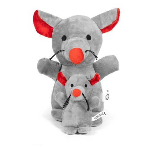 Gloria plysbamse til hund - Lagun Mus 10 cm