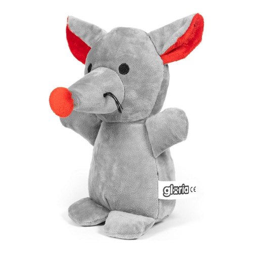Gloria plysbamse til hund - Lagun Mus 10 cm