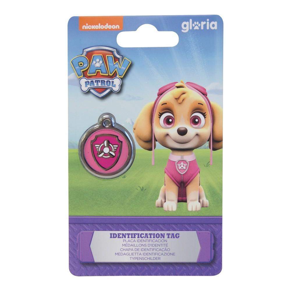 The Paw Patrol Skye identifikationsplade til hundehalsbånd - Str. M