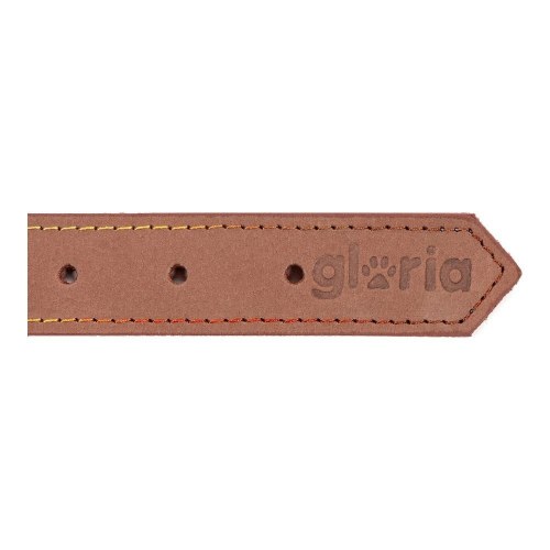 Gloria Hundehalsbånd Oasis - Brun, 1,2 × 35 cm