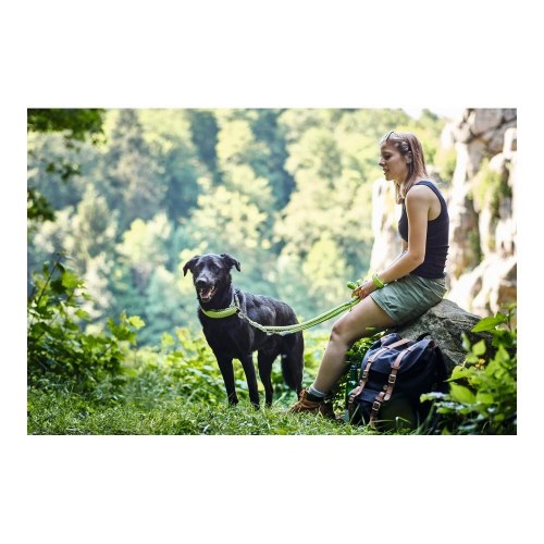 Hunter HILO hundesnor - Lime, 200 cm