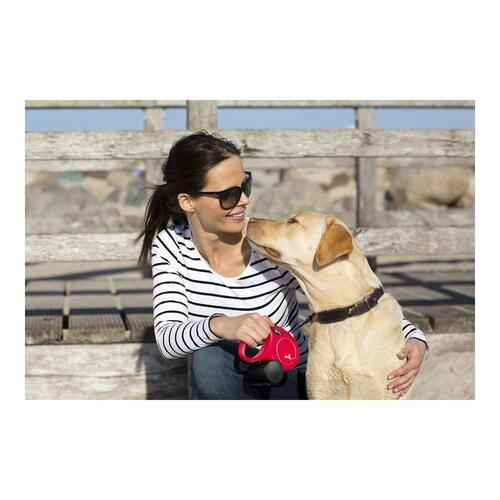Hundesnor Flexi NEW CLASSIC 5m Pink Størrelse M